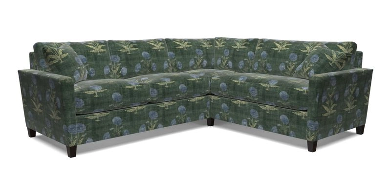 Greenwich medium corner group LHF in Two Tone Plain Biscuit