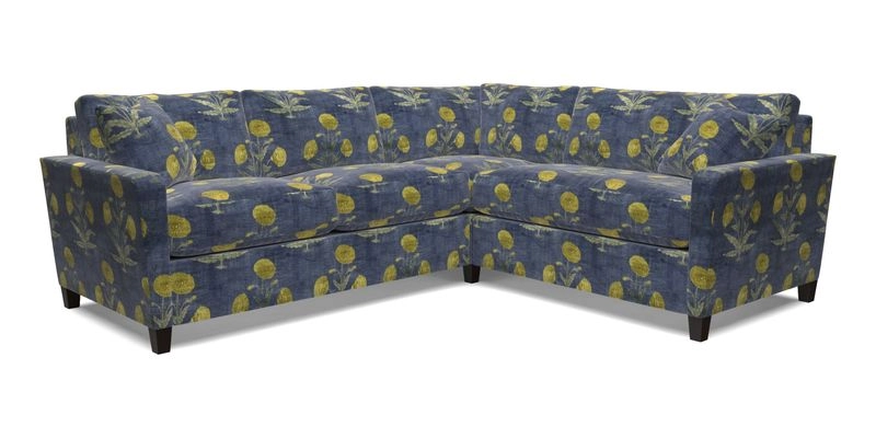 Greenwich medium corner group LHF in Two Tone Plain Biscuit