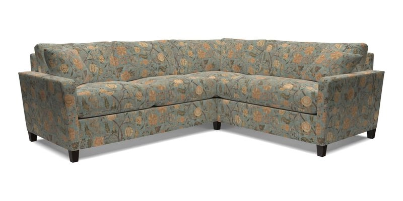 Greenwich medium corner group LHF in Two Tone Plain Biscuit