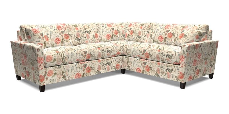 Greenwich medium corner group LHF in Two Tone Plain Biscuit