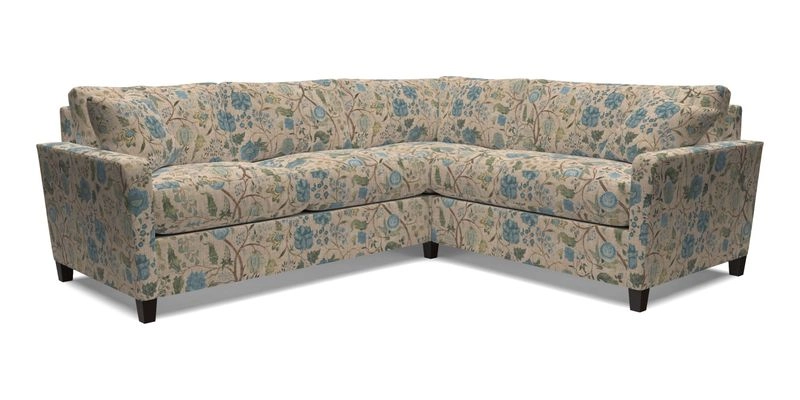 Greenwich medium corner group LHF in Two Tone Plain Biscuit