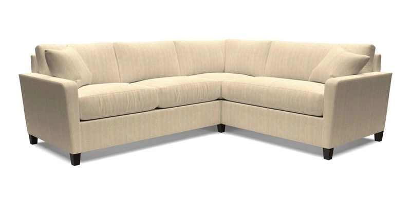 Greenwich medium corner group LHF in Two Tone Plain Biscuit