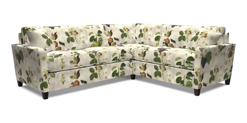 Greenwich medium corner group LHF in Two Tone Plain Biscuit