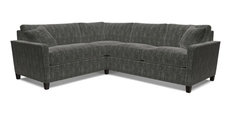 Greenwich medium corner group RHF in Two Tone Plain Biscuit