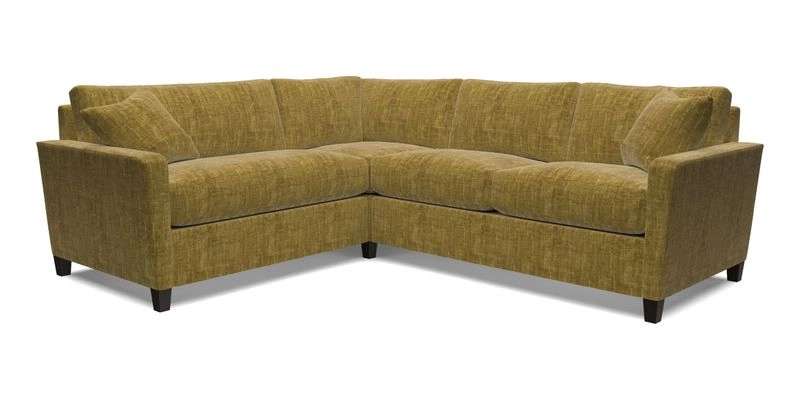 Greenwich medium corner group RHF in Two Tone Plain Biscuit