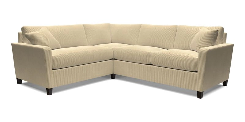 Greenwich medium corner group RHF in Two Tone Plain Biscuit