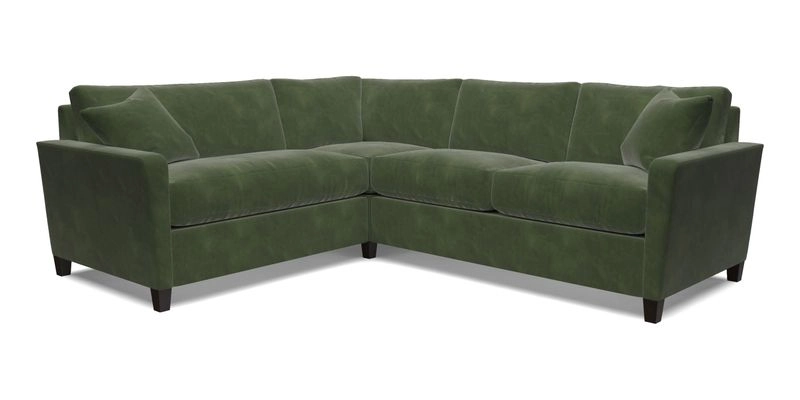 Greenwich medium corner group RHF in Two Tone Plain Biscuit