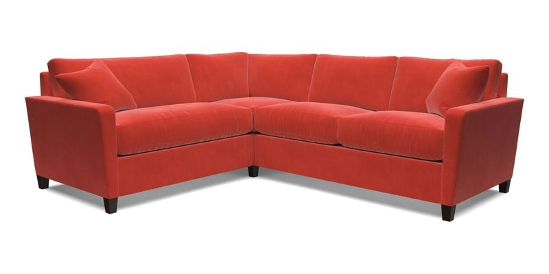 Greenwich medium corner group RHF in Two Tone Plain Biscuit