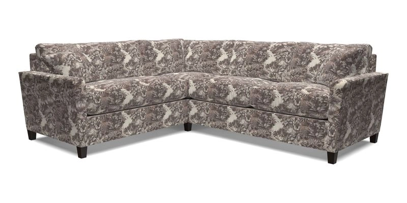 Greenwich medium corner group RHF in Two Tone Plain Biscuit