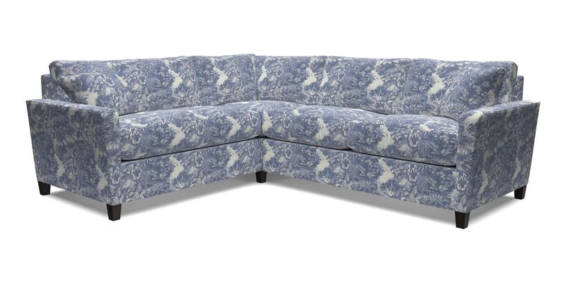 Greenwich medium corner group RHF in Two Tone Plain Biscuit