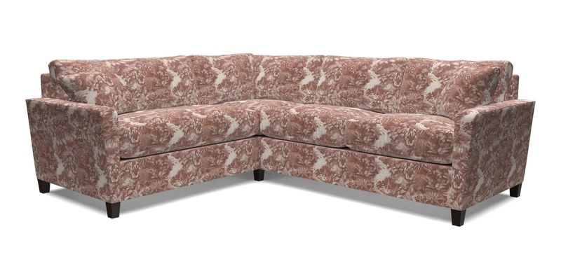 Greenwich medium corner group RHF in Two Tone Plain Biscuit