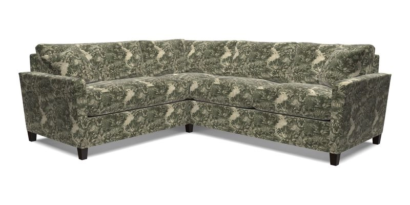 Greenwich medium corner group RHF in Two Tone Plain Biscuit