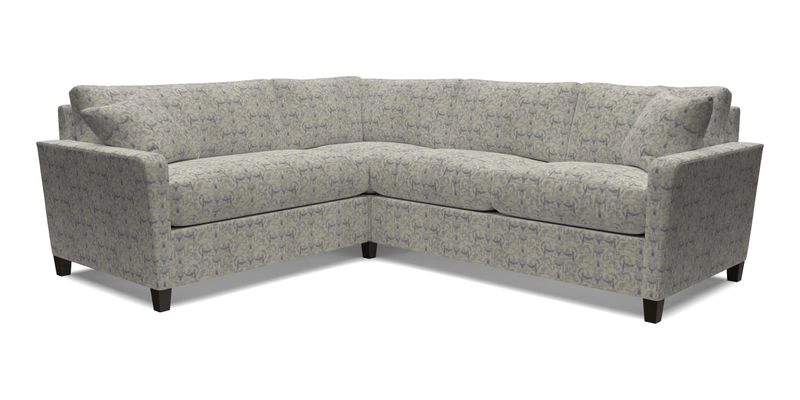 Greenwich medium corner group RHF in Two Tone Plain Biscuit