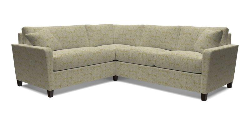 Greenwich medium corner group RHF in Two Tone Plain Biscuit