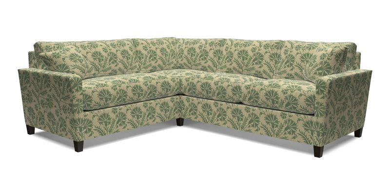 Greenwich medium corner group RHF in Two Tone Plain Biscuit