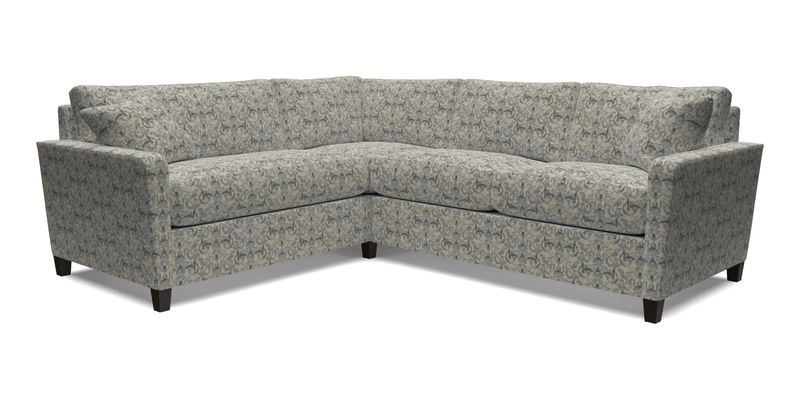 Greenwich medium corner group RHF in Two Tone Plain Biscuit