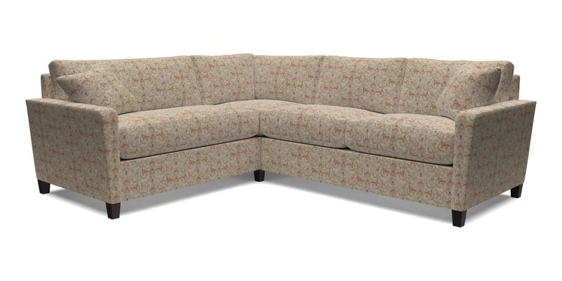 Greenwich medium corner group RHF in Two Tone Plain Biscuit