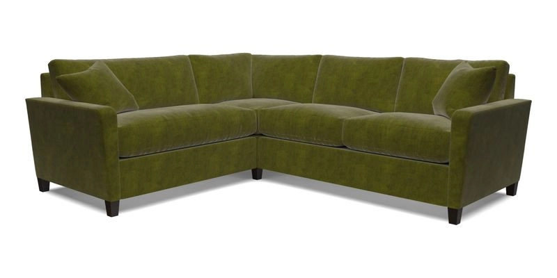 Greenwich medium corner group RHF in Two Tone Plain Biscuit