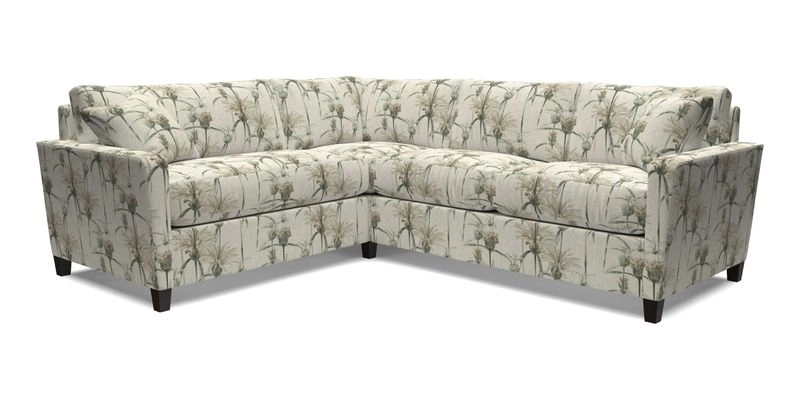 Greenwich medium corner group RHF in Two Tone Plain Biscuit