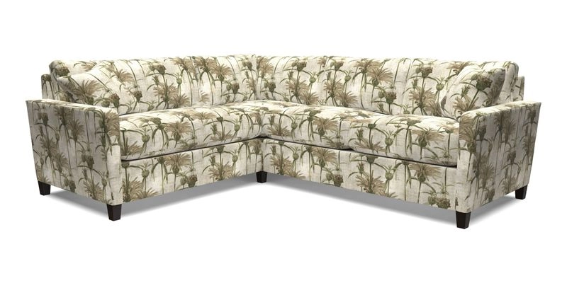 Greenwich medium corner group RHF in Two Tone Plain Biscuit