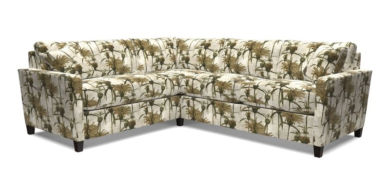 Greenwich medium corner group RHF in Two Tone Plain Biscuit