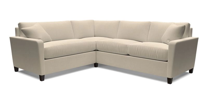 Greenwich medium corner group RHF in Two Tone Plain Biscuit