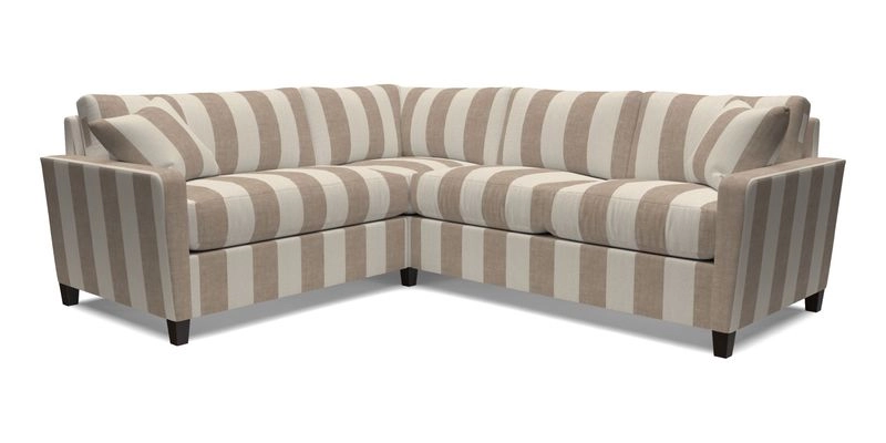 Greenwich medium corner group RHF in Two Tone Plain Biscuit