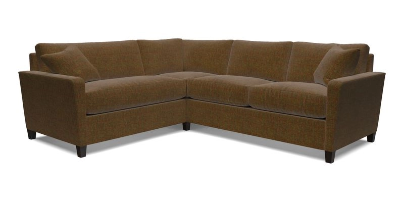 Greenwich medium corner group RHF in Two Tone Plain Biscuit