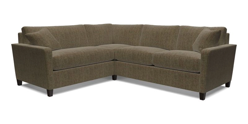 Greenwich medium corner group RHF in Two Tone Plain Biscuit