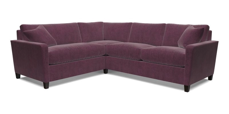 Greenwich medium corner group RHF in Two Tone Plain Biscuit