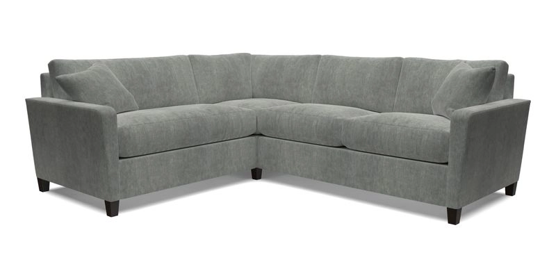 Greenwich medium corner group RHF in Two Tone Plain Biscuit