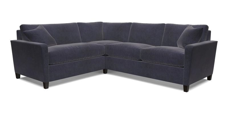 Greenwich medium corner group RHF in Two Tone Plain Biscuit