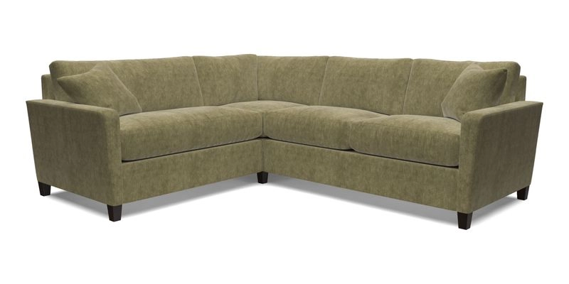 Greenwich medium corner group RHF in Two Tone Plain Biscuit