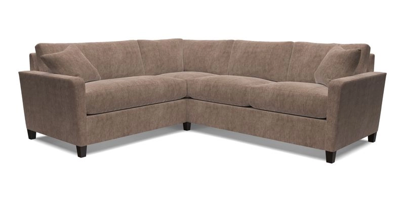 Greenwich medium corner group RHF in Two Tone Plain Biscuit