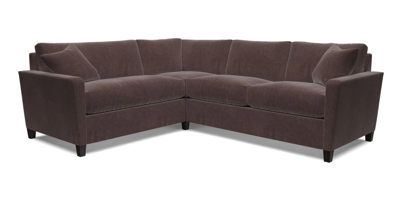 Greenwich medium corner group RHF in Two Tone Plain Biscuit