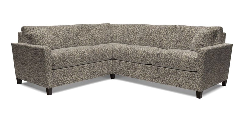 Greenwich medium corner group RHF in Two Tone Plain Biscuit