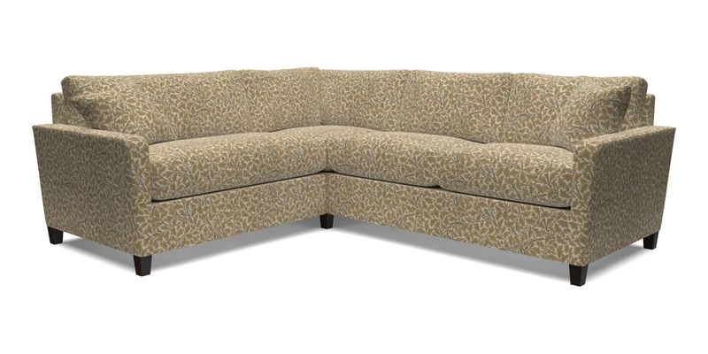 Greenwich medium corner group RHF in Two Tone Plain Biscuit