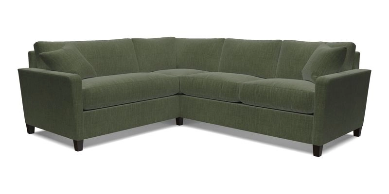 Greenwich medium corner group RHF in Two Tone Plain Biscuit