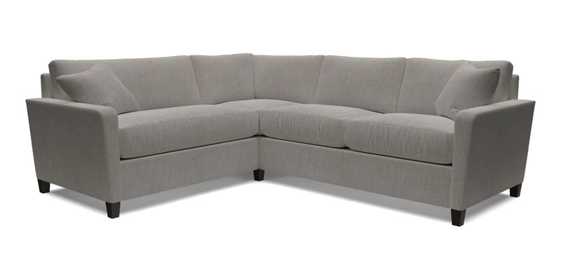 Greenwich medium corner group RHF in Two Tone Plain Biscuit