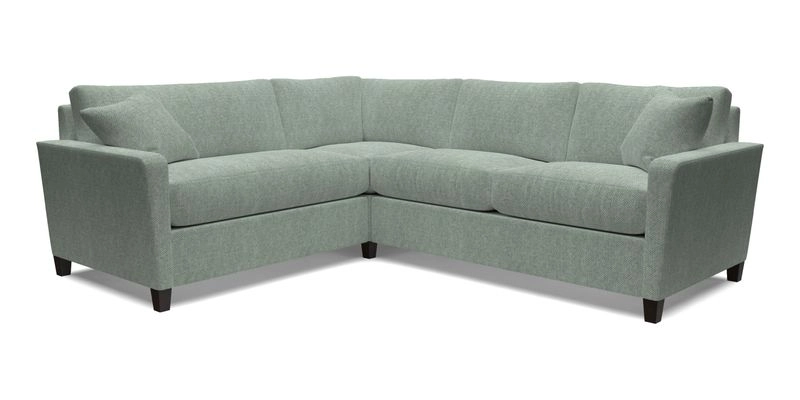 Greenwich medium corner group RHF in Two Tone Plain Biscuit