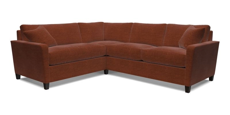 Greenwich medium corner group RHF in Two Tone Plain Biscuit