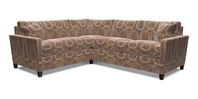 Greenwich medium corner group RHF in Two Tone Plain Biscuit