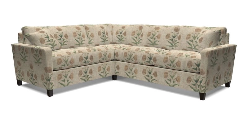 Greenwich medium corner group RHF in Two Tone Plain Biscuit