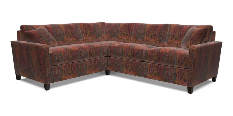 Greenwich medium corner group RHF in Two Tone Plain Biscuit