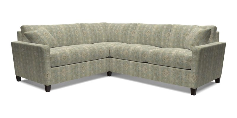 Greenwich medium corner group RHF in Two Tone Plain Biscuit