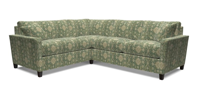 Greenwich medium corner group RHF in Two Tone Plain Biscuit