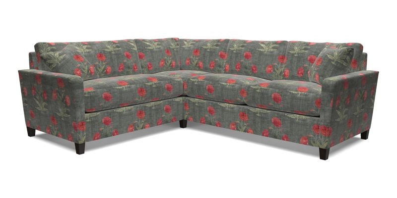 Greenwich medium corner group RHF in Two Tone Plain Biscuit