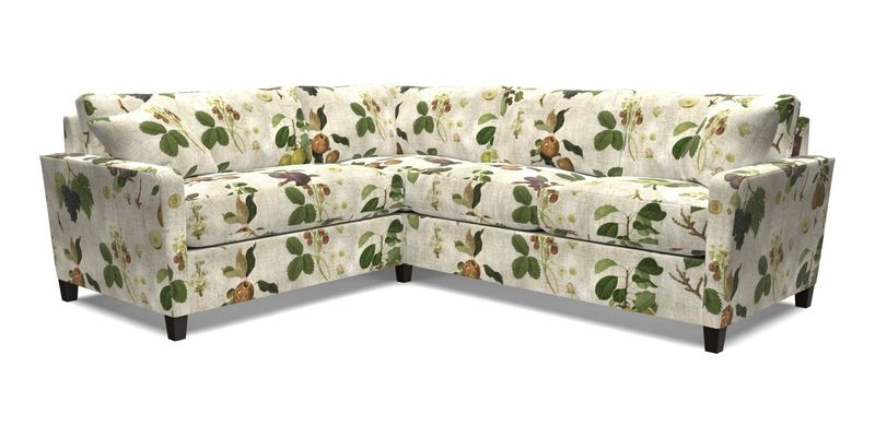 Greenwich medium corner group RHF in Two Tone Plain Biscuit