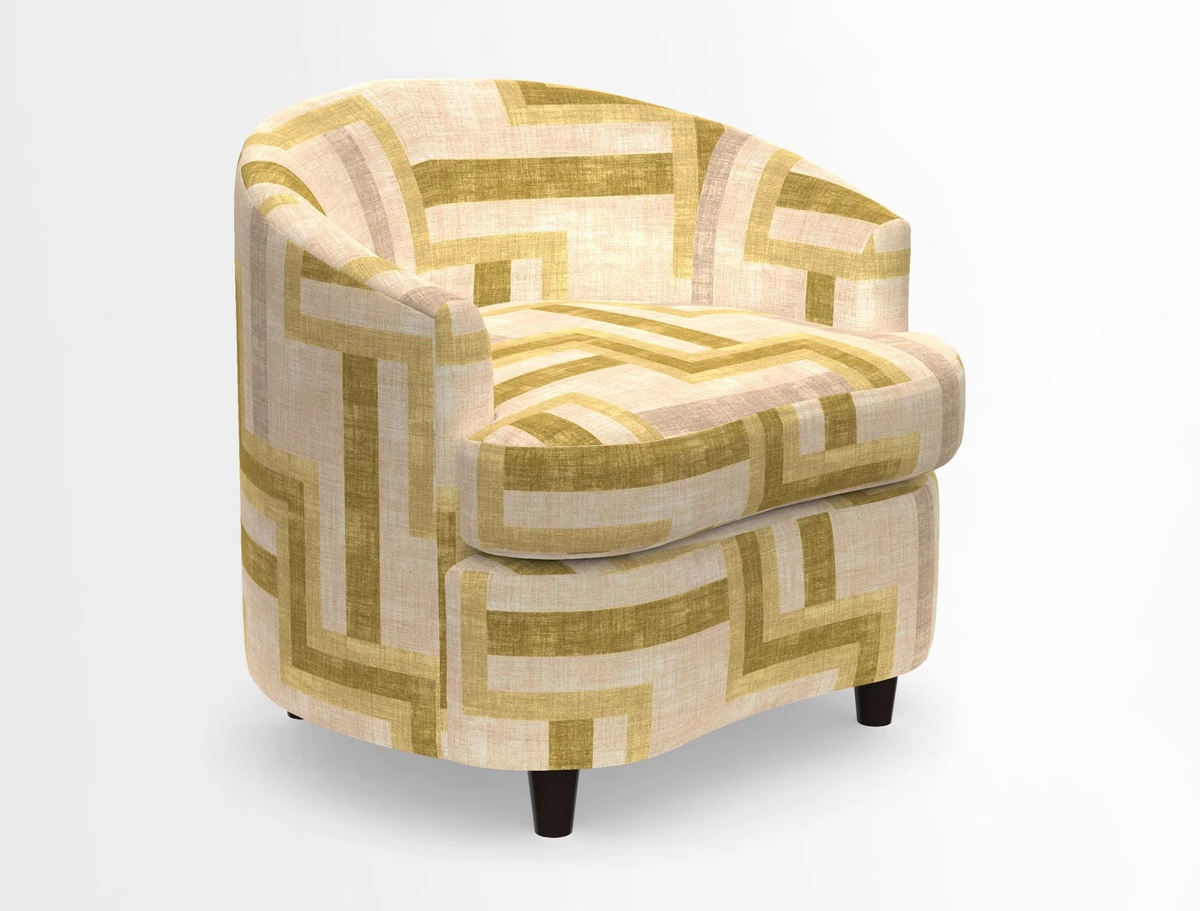 Gunton Armchair in Designers Guild Cormo Chalk