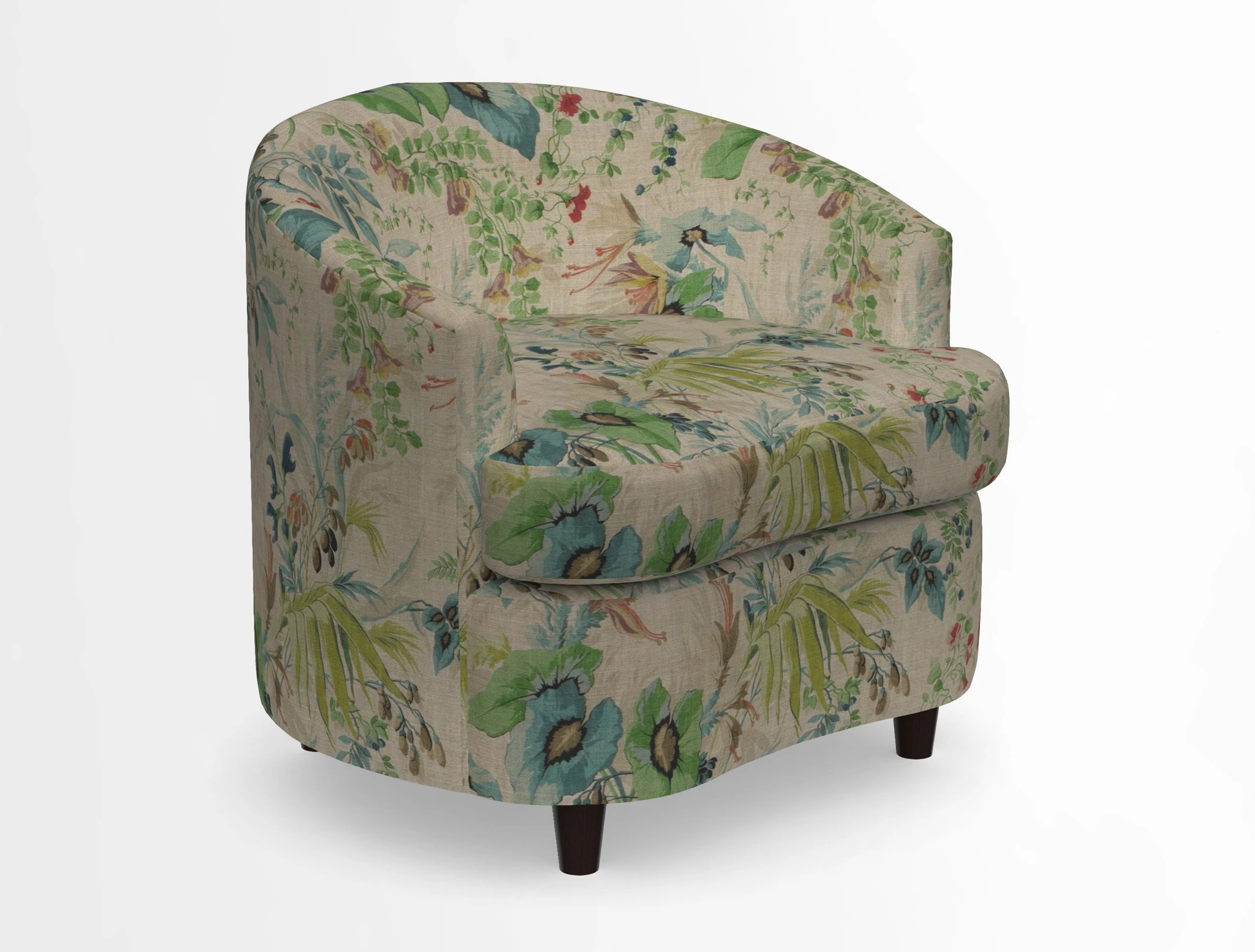 Gunton Armchair in Designers Guild Cormo Chalk
